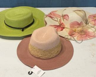WOMEN'S WIDE BRIM SUN HATS
