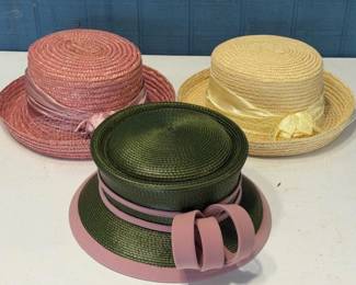 WOMENS HIGH FASHION STRAW HATS BAXTER WELLS