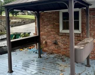 MEMBERS MARK ALL METAL HARDTOP GRILL GAZEBO