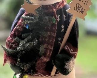 24" SNOWMAN HOLIDAY DECOR