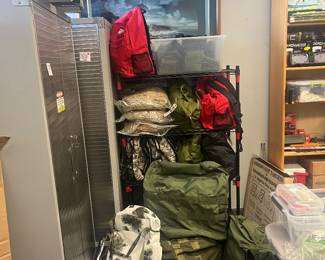 Tons of military bags and tactical gear. London bridge trading co etc