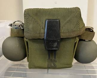 inert M67 grenades with bag