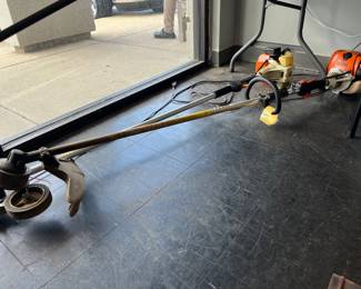 Stihl gas edgers and string trimmers
