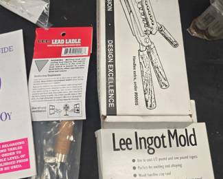 Lee ingot molds and more
