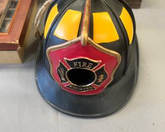 firemen decor birdhouse