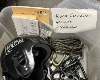 rock climbing helmet and more