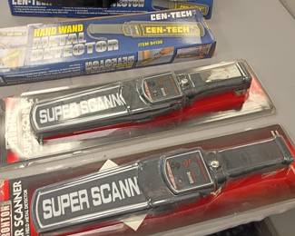 hand held metal detecting wands new in pack