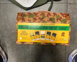 removable camo paint kit