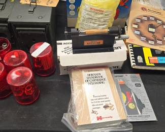 Reloading dyes and supplies.