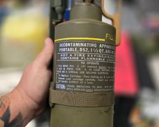 M11 Portable Decontaminating. Apparatus.