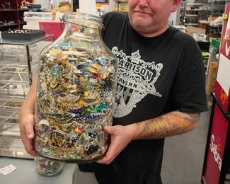 our biggest jar yet over 80lbs!!!