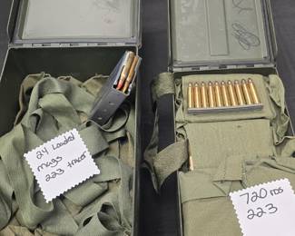 223 loaded mags of tracer rounds