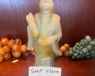 soap stone carved