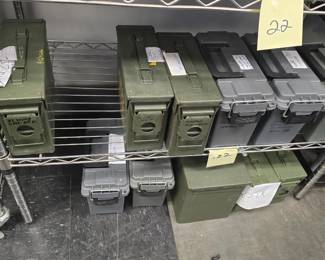 TONS OF 22 LR and 22 MAG every can is full!