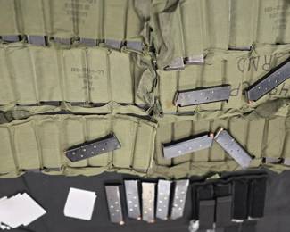 bandoliers with loaded mags 9mm