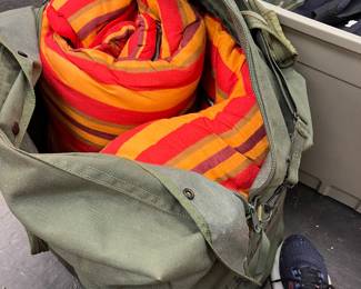 sleeping bags