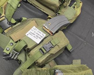 london bridge trading co chest rig with loaded mags of 223 tracer rds