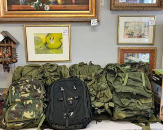 Various Packs- LBT and Military issue