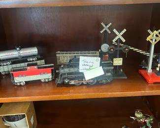 vintage Marx train set