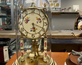 enamel anniversary clock