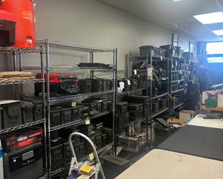 Racks slam full of ammo every can is Full