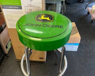 John Deere Shop Stool