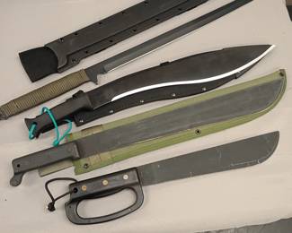 kukri machetes swords and more