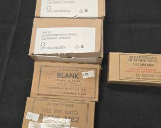 308 blanks and training rounds
