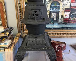 cast iron fire place