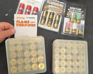 12 guage dragons breath, flares and other specialty ammo