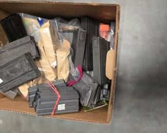 box full of mags