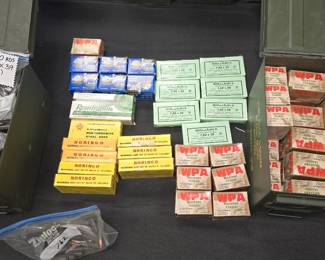 7.62x39 AK ammo various makers and some collectible Norinco yellow boxs