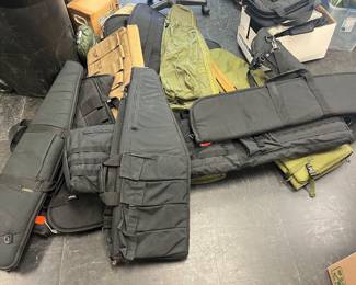 tons of very nice rifle and tactical gear bags, London bridge trading and more