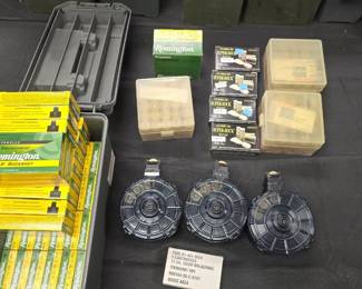 12 guage buckshot and sega drum mags x 3