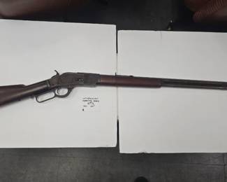 Winchester repeating arms 1878 32cal rifle Nice old find!!