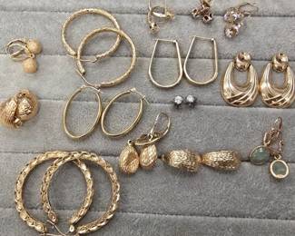 Gold Earrings
