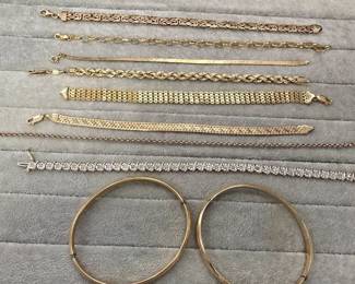 Gold Bracelets