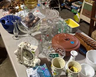 Estate Vases and Glassware