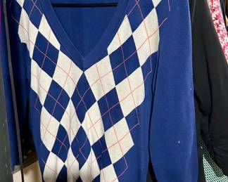 J.Crew Argyle Sweater