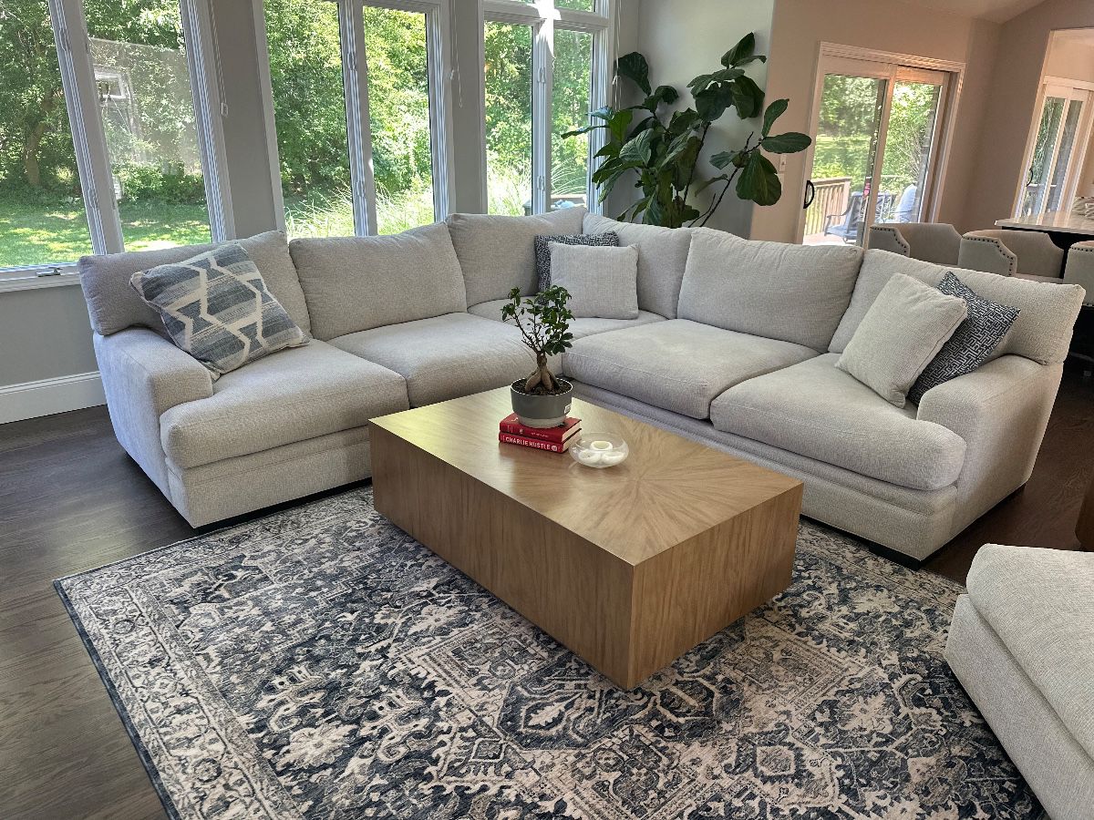 H M Richards modern modular sectional