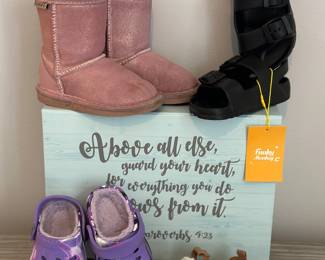 Some new with tags baby/toddler shoes