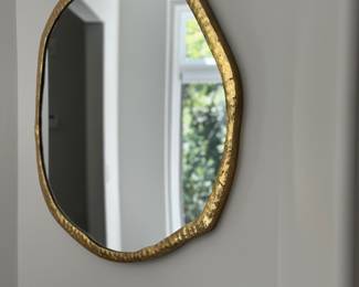 Irregular wall mirror