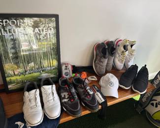 Many golf shoes size 12