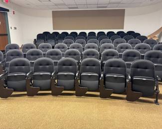 Amphitheater seating. We are taking up some.  We will give you a deal on these!  Bring tools