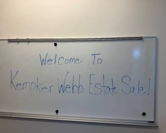 Lots of white boards