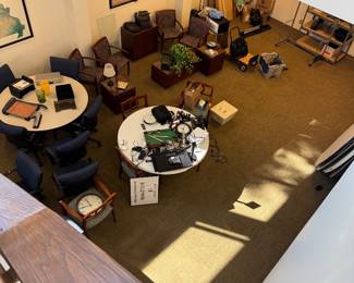 More chairs, tables, misc
