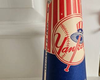 RARE 1960's NY Yankees Harry M. Stevens popcorn holder / megaphone.