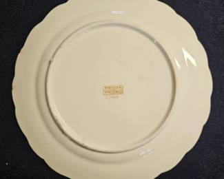 Antique, Authentic White Star Line First Class Dinner Plate, Titanic era.