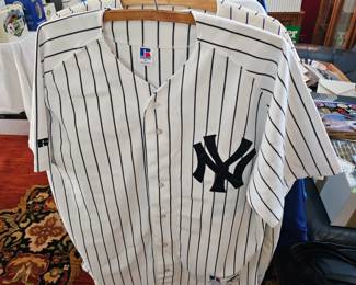 Baseball jerseys & T-shirts.