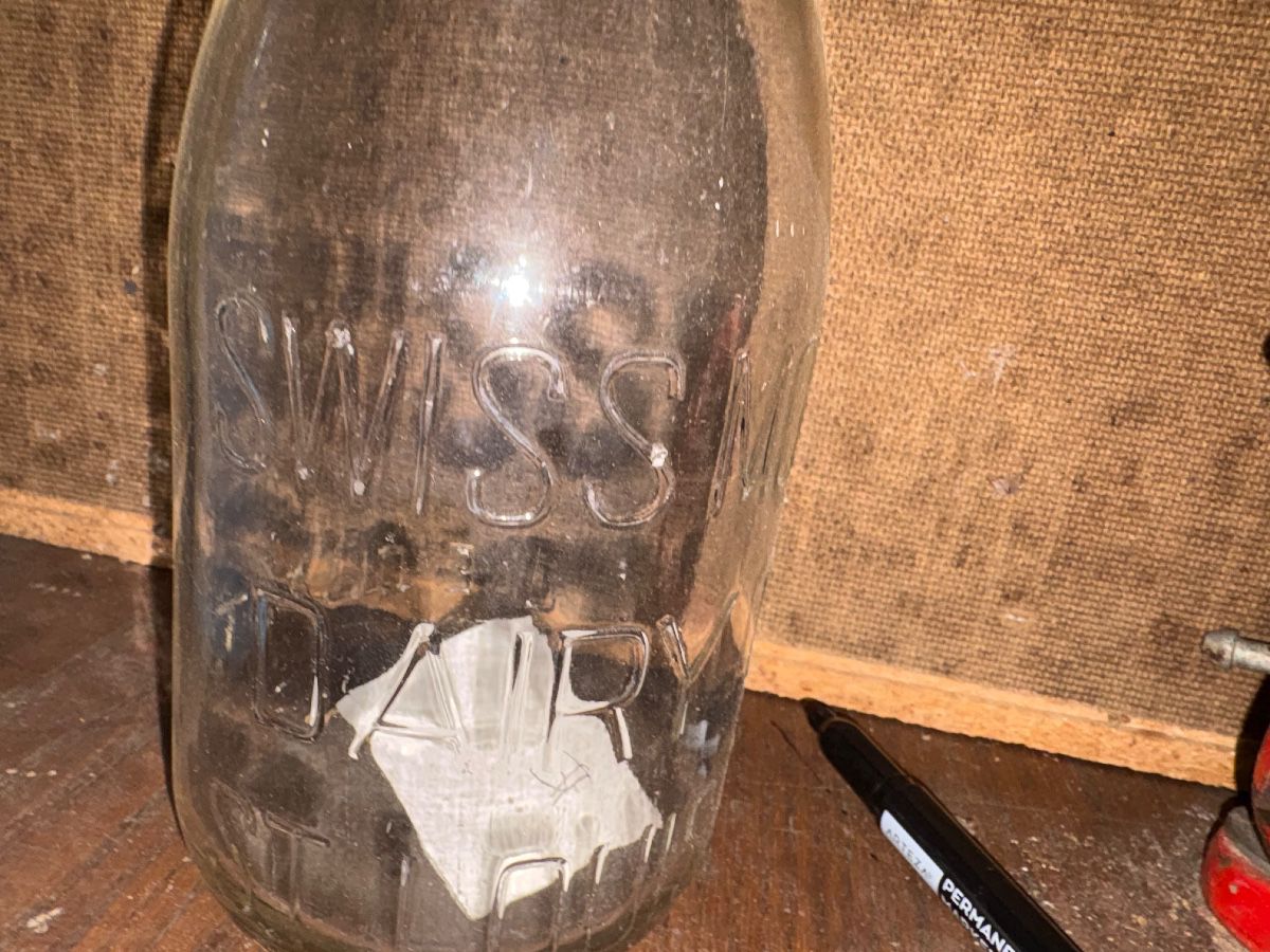 Swiss Model milk bottle St. louis